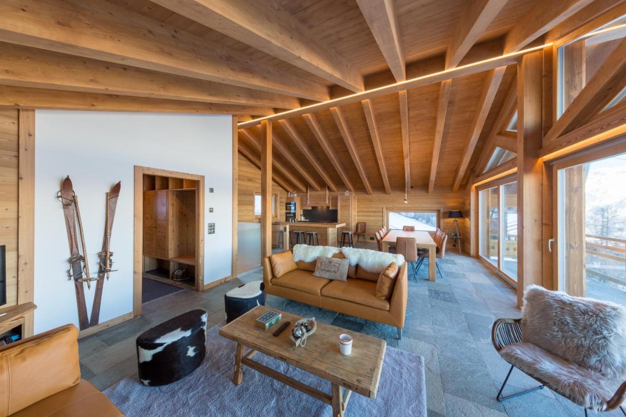 Oak Tree Chalet - On The Ski Slope - Luxury! Nendaz Exterior photo