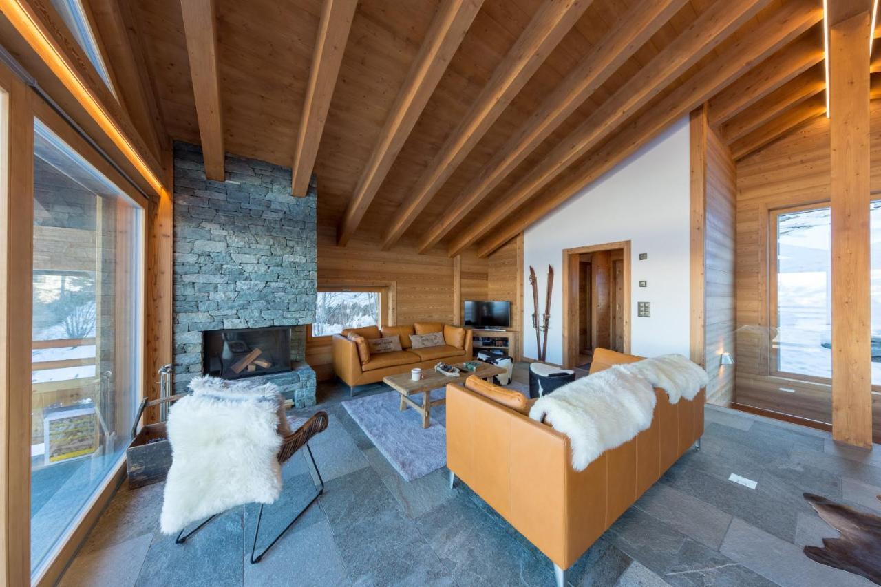 Oak Tree Chalet - On The Ski Slope - Luxury! Nendaz Exterior photo